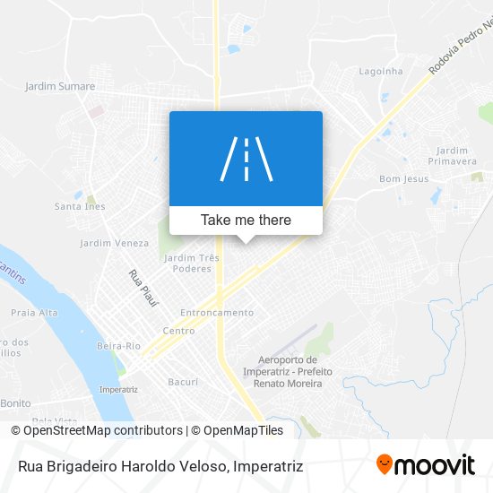 Rua Brigadeiro Haroldo Veloso map