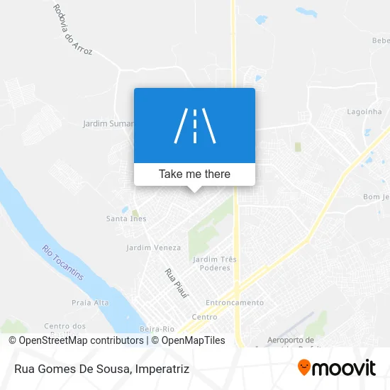 Rua Gomes De Sousa map