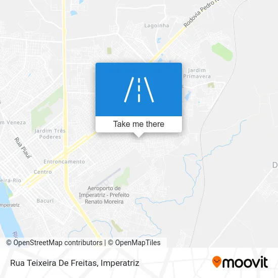 Rua Teixeira De Freitas map