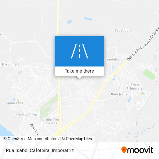 Rua Isabel Cafeteira map