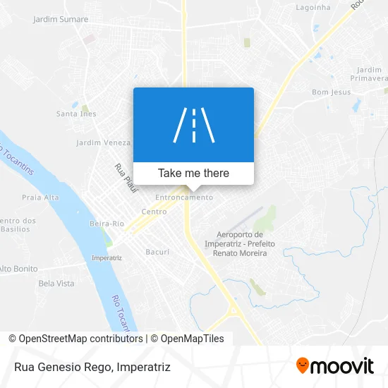 Rua Genesio Rego map