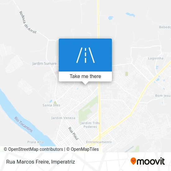 Rua Marcos Freire map