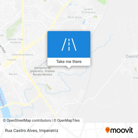 Rua Castro Alves map