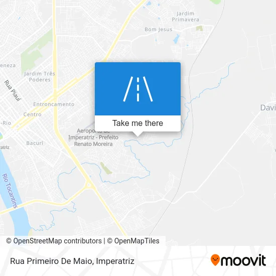 Rua Primeiro De Maio map