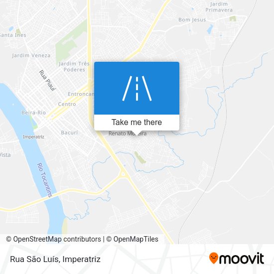Rua São Luís map