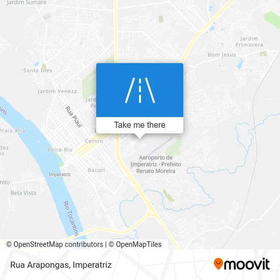 Rua Arapongas map