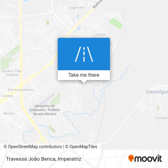 Travessa João Benca map