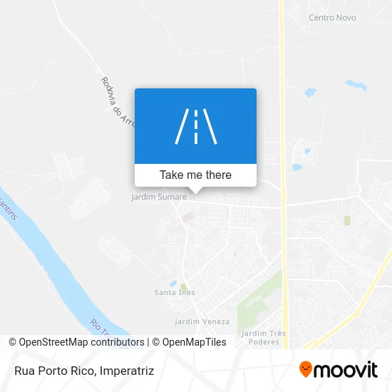 Rua Porto Rico map