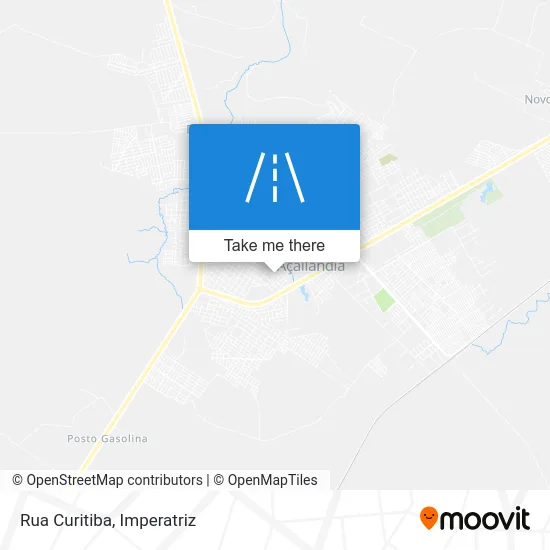 Rua Curitiba map