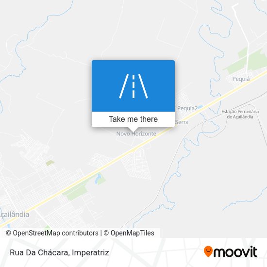 Rua Da Chácara map