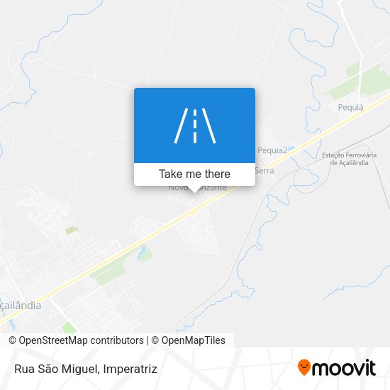 Rua São Miguel map