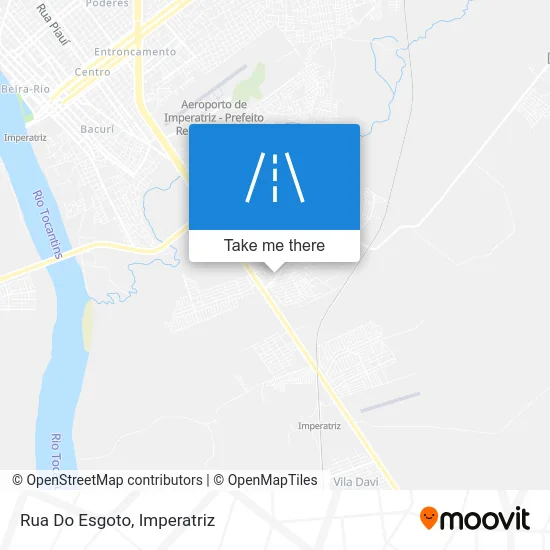 Rua Do Esgoto map