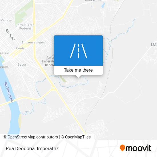 Rua Deodoria map