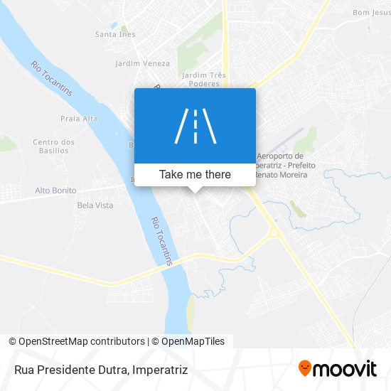 Rua Presidente Dutra map