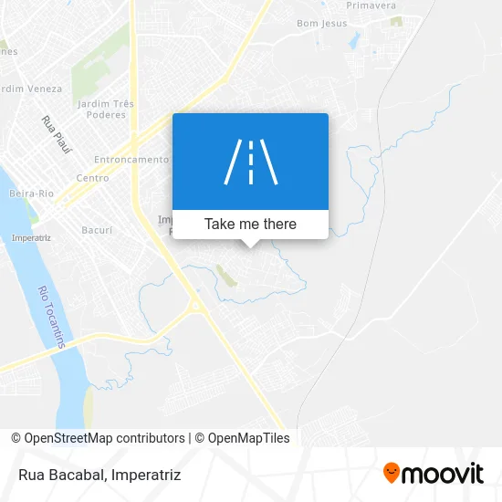 Rua Bacabal map