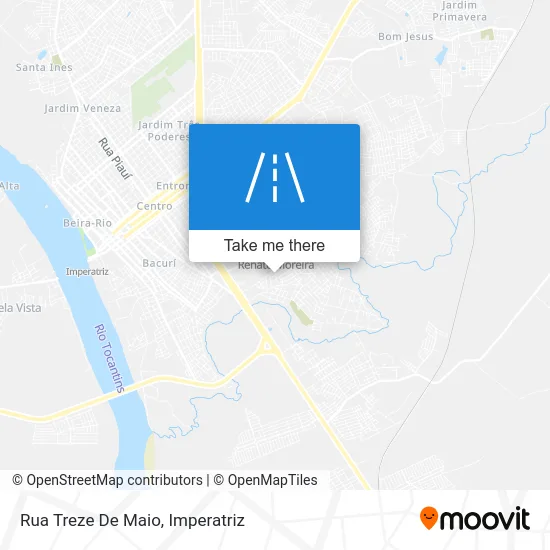 Rua Treze De Maio map