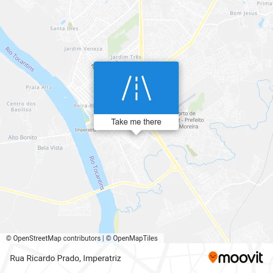 Rua Ricardo Prado map