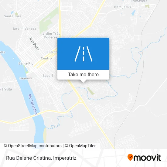 Rua Delane Cristina map