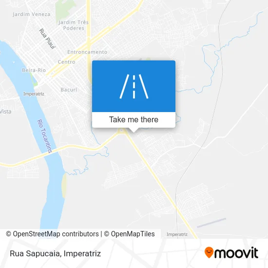 Rua Sapucaia map