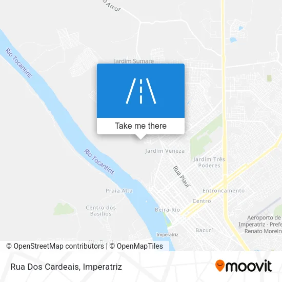 Rua Dos Cardeais map