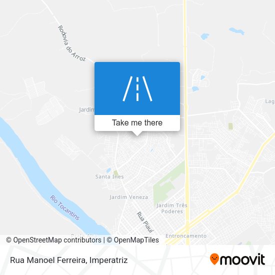 Rua Manoel Ferreira map