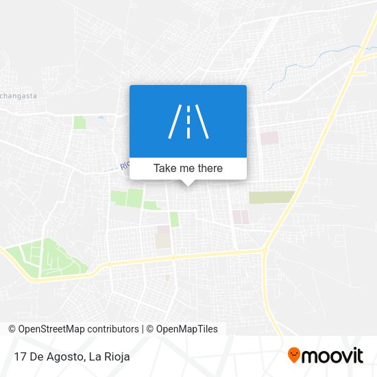 Mapa de 17 De Agosto