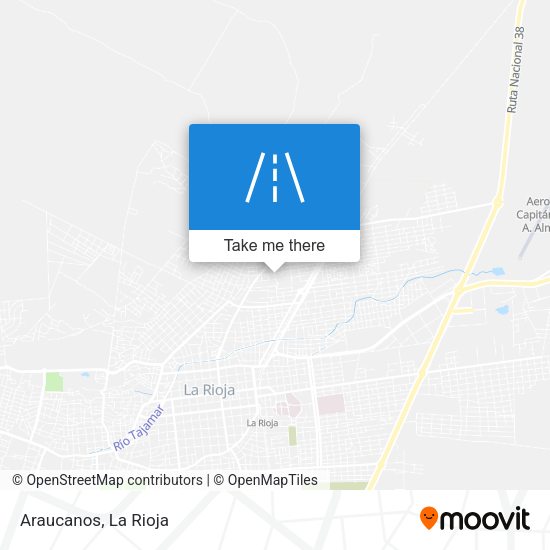 Mapa de Araucanos