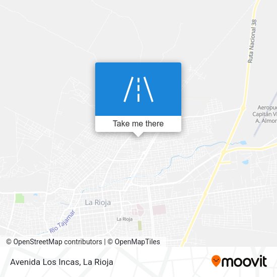 Mapa de Avenida Los Incas