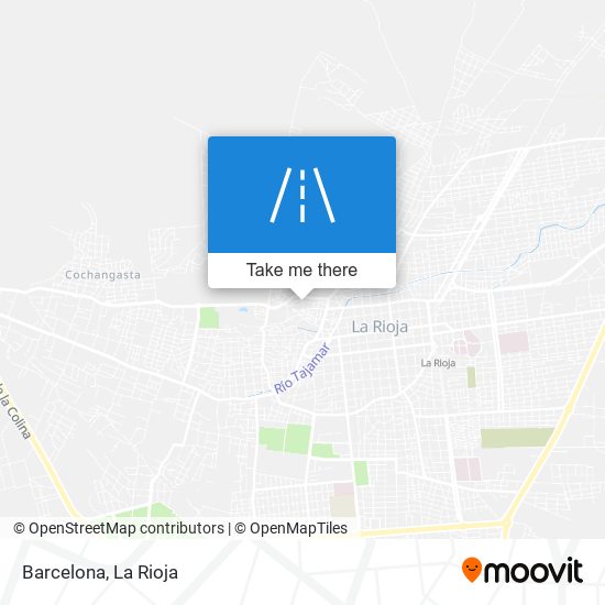 Barcelona map