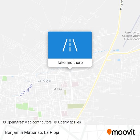 Mapa de Benjamín Matienzo