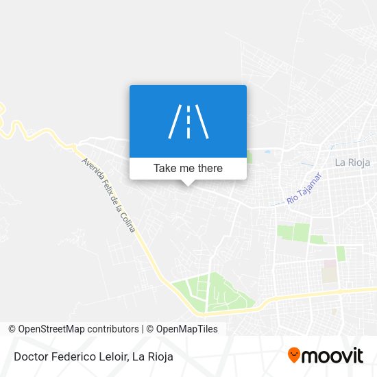 Mapa de Doctor Federico Leloir