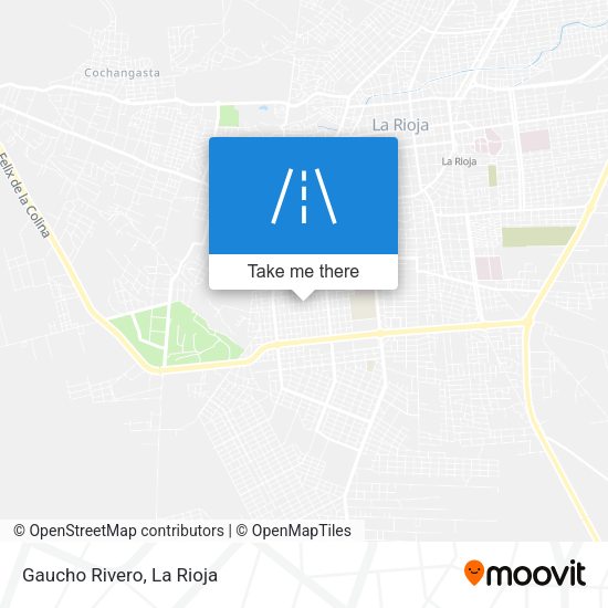 Mapa de Gaucho Rivero