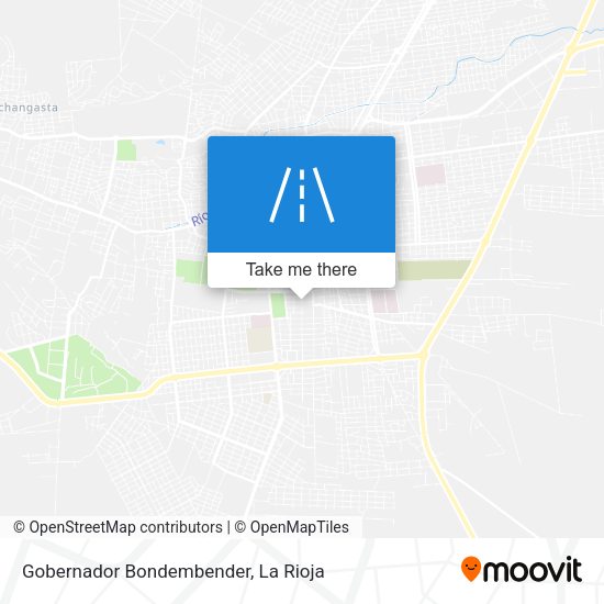 Mapa de Gobernador Bondembender