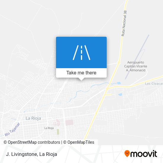 Mapa de J. Livingstone