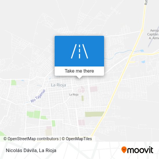 Nicolás Dávila map