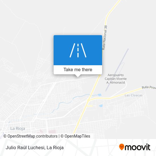 Julio Raúl Luchesi map