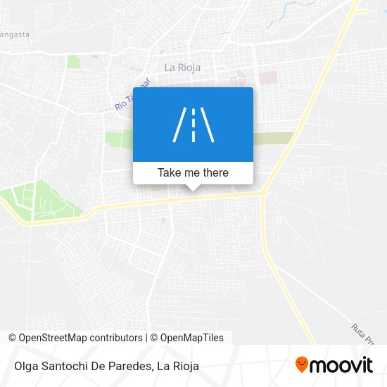 Olga Santochi De Paredes map