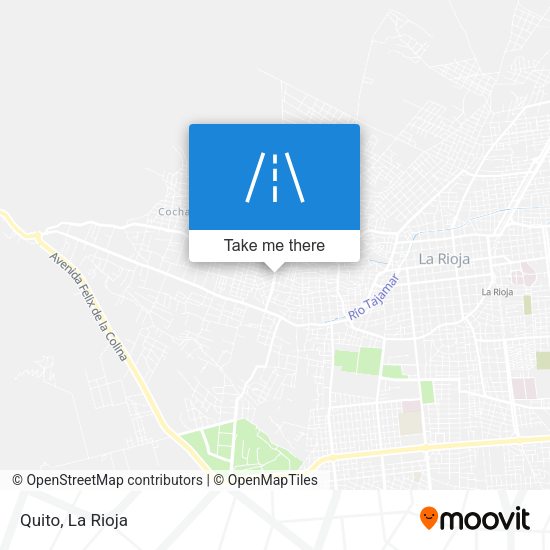 Quito map