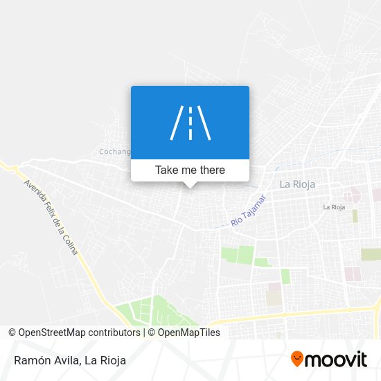 Mapa de Ramón Avila