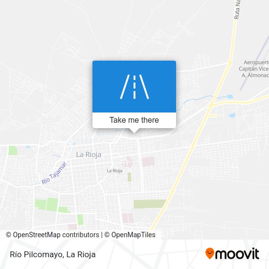 Mapa de Río Pilcomayo