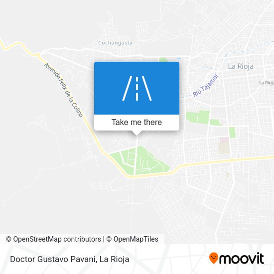 Doctor Gustavo Pavani map