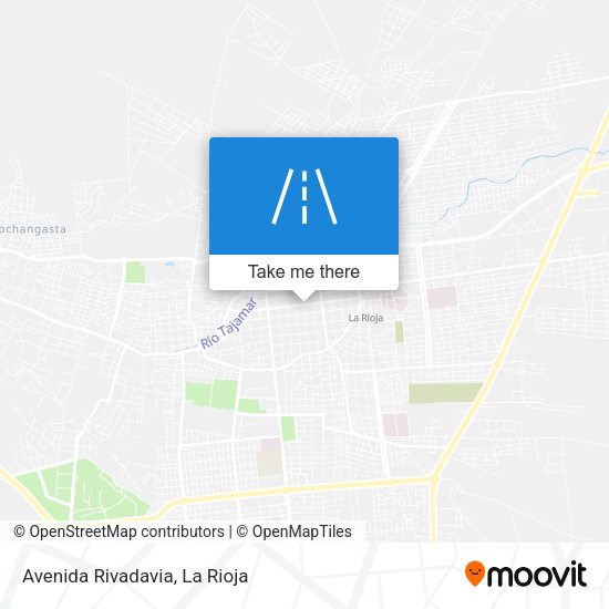 Mapa de Avenida Rivadavia