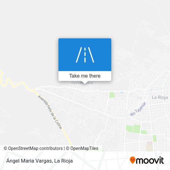 Ángel Maria Vargas map