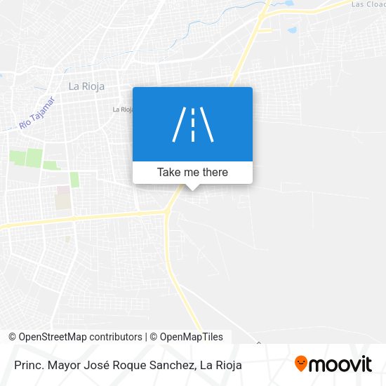 Princ. Mayor José Roque Sanchez map