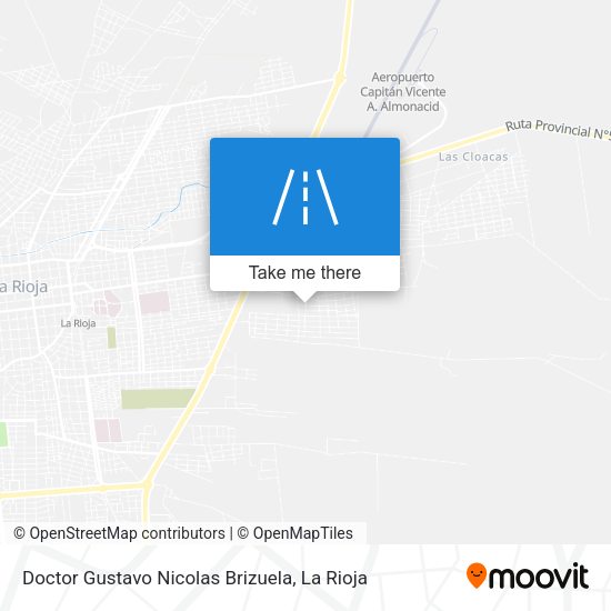 Doctor Gustavo Nicolas Brizuela map