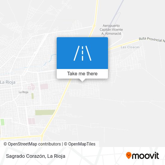 Mapa de Sagrado Corazón