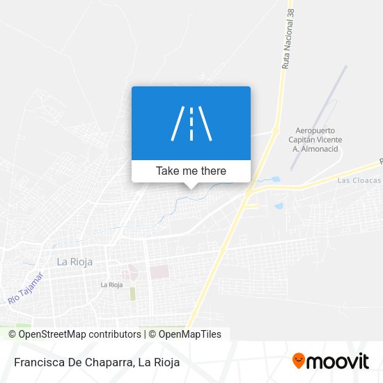 Mapa de Francisca De Chaparra
