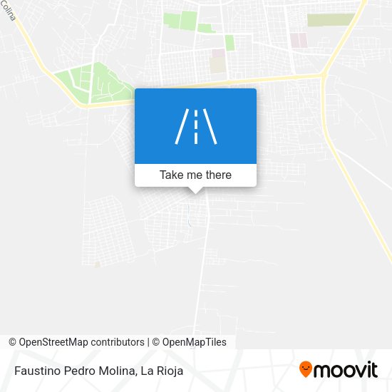 Mapa de Faustino Pedro  Molina