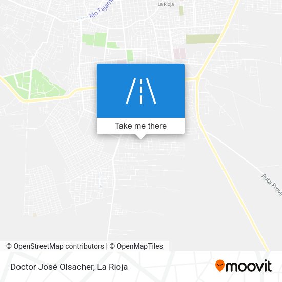Doctor José Olsacher map