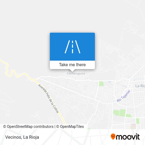 Vecinos map